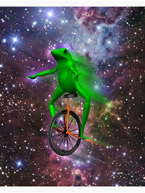 "dat boi meme shirt" Art Print by flashman | Redbubble