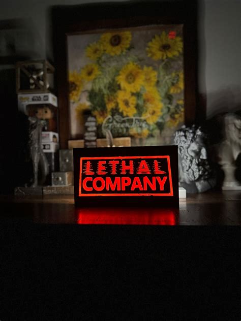 Lethal Company Logo, Lethal Company, Game, Gaming Fun, Gamer Gift ...