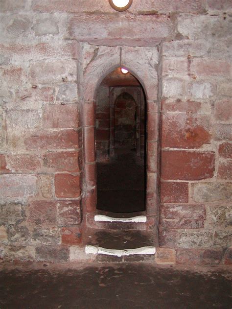 Carlisle Castle, Carlisle England. This old castle held Mary Queen of Scots when she was first ...