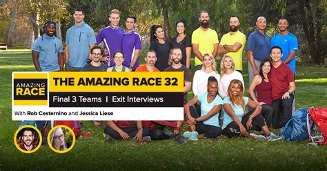 Amazing Race 32 | Final 3 Exit Interviews – RobHasAwebsite.com