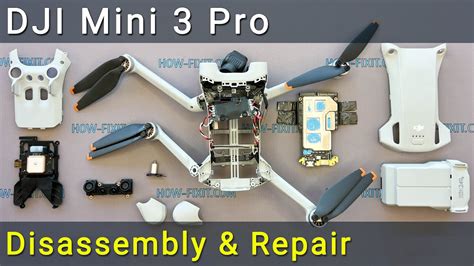 DJI Mini 3 Pro Disassembly and Repair Guide: Ultimate Step-by-Step Tutorial - YouTube