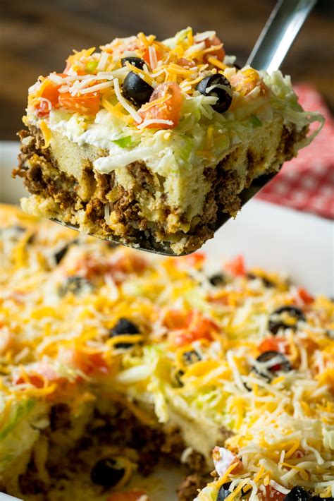 Cheesy Taco Casserole – 12 Tomatoes