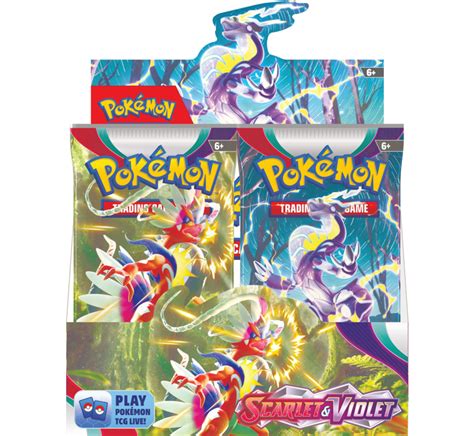 POKEMON SCARLET & VIOLET 1 BOOSTER BOX - CanCentral Sports Cards ...