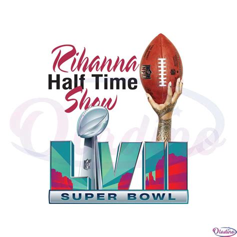 Rihanna Halftime Show Superbowl Png Sublimation Designs
