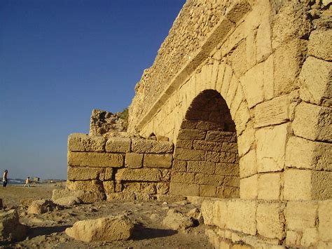 Aquaeduct, Caesarea | Built by Herod if I'm not wrong ... At… | Flickr