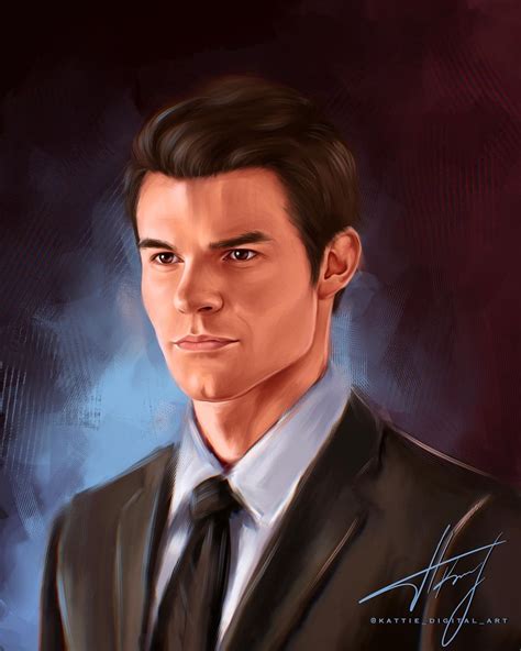 Digital Portraits on Instagram: “Elijah Mikaelson 💙 / FOLLOW ME if you ...