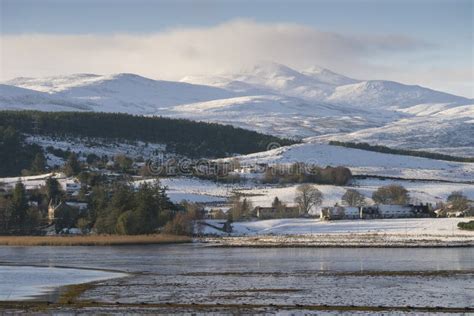 Snow Beautiful - Winter Scenes In The Scottish Highlands Stock Photo - Image of sutherland ...