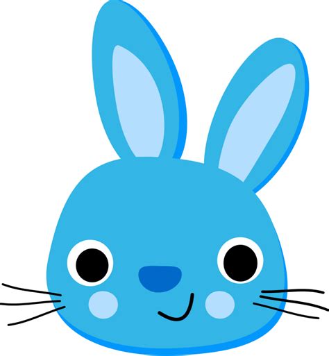 Easter bunny face clipart images – Clipartix