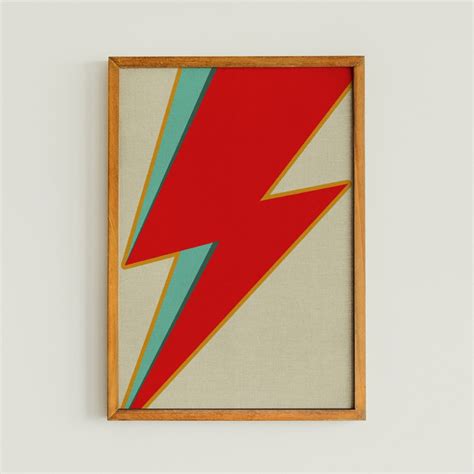 David Bowie | Aladdin Sane Lightning Bolt - Noop