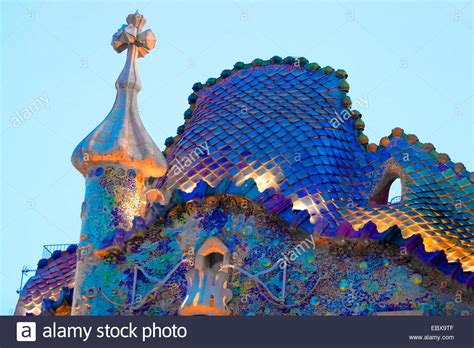 Casa Batllo Roof Antoni Gaudi