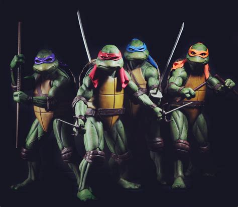 NECA TMNT 1/4 Scale Figures - The Gang's All Here In This New Photo ...