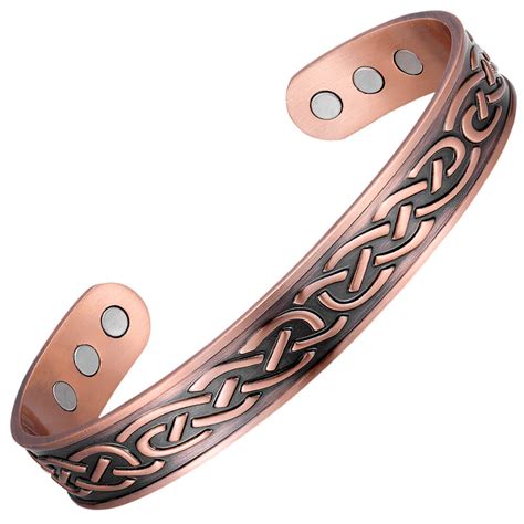 CMB19 COPPER MAGNETIC BRACELET (6 MAGNETS) – Milford Collection