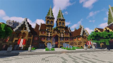 Orös - A Medieval Fantasy city hall Minecraft Map