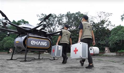 EHang’s Heavy Lift Drone for Haul Deliveries
