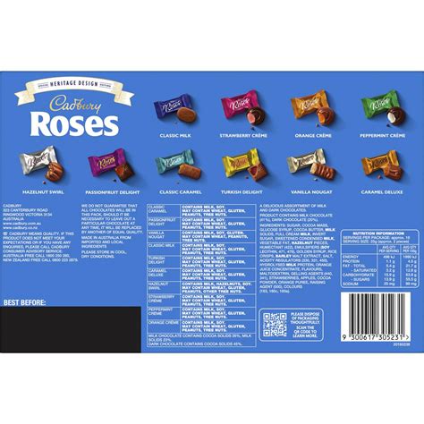 Cadbury Roses Heritage 420g | Woolworths