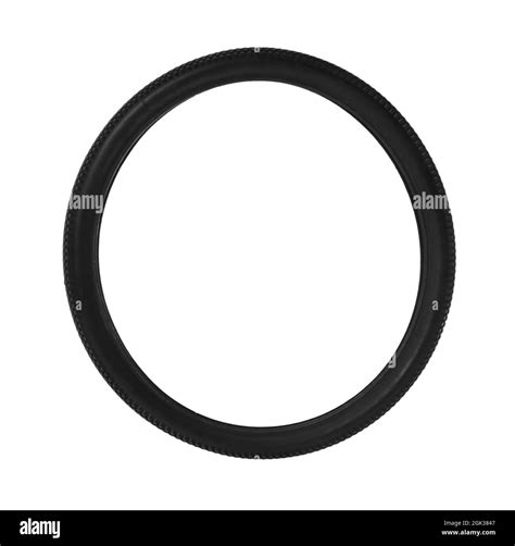 Bicycle tire on white background Stock Photo - Alamy