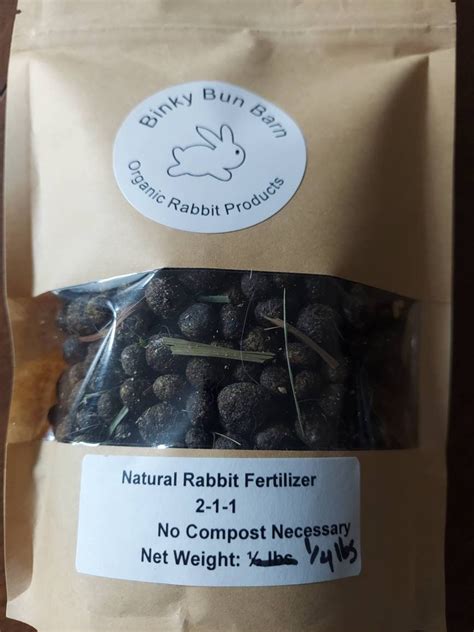 Natural Rabbit Manure Fertilizer - Etsy