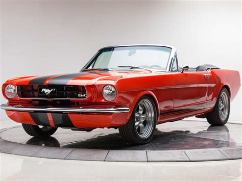 1965 Mustang Convertible Black