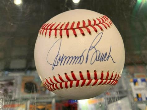 Johnny Bench Signed Baseball, Autographed MLB Baseballs