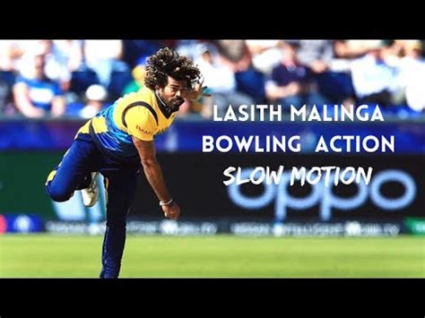 Lasith Malinga Bowling Action Slow- Motion - YouTube