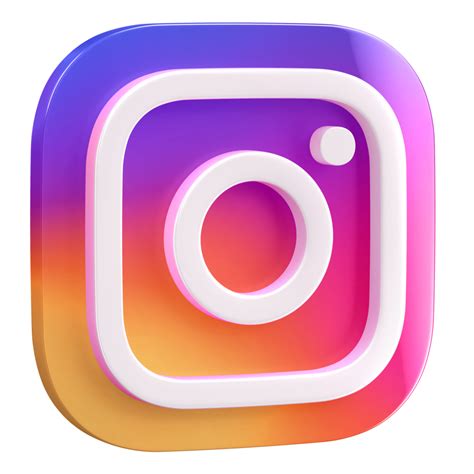 Instagram Logo 3D Illustration 12493083 PNG