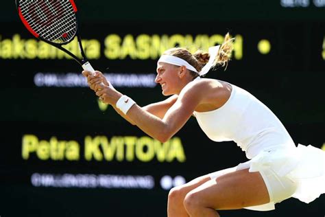 Wimbledon 2018: Kvitova fails to join Halep and Muguruza in second round as Sharapova stunned ...