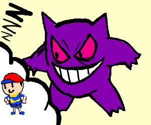 Gengar used Dream Eater! - Drawception