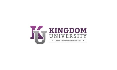 Kingdom University Logo By Alabaster