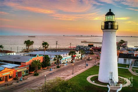 Texas Coast Lighthouse Photograph by Bee Creek Photography - Tod and ...