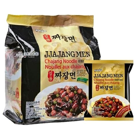 Amazon.com : Paldo Jjajang Ramen, 7.05 Ounce (Pack of 4) : Grocery & Gourmet Food