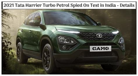 Tata Harrier Petrol Price - Launch Date, Images, Colours & Reviews