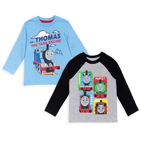 Thomas & Friends Thomas the Train Little Boys 2 Pack Long Sleeve T ...