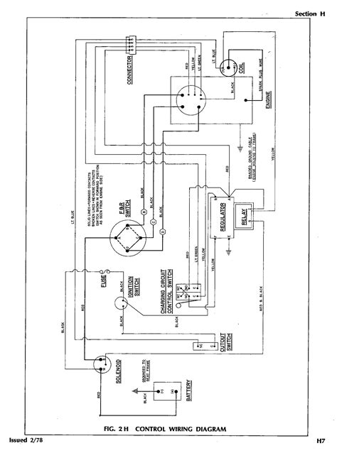 1978 Ezgo Wiring Diagram Schematic