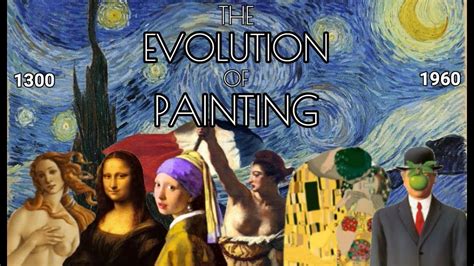 The Evolution Of Painting (1300 - 1960) - YouTube