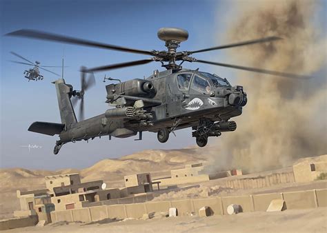 AH-64 Apache, helicopters, aircraft, apache, ah-64, HD wallpaper | Peakpx