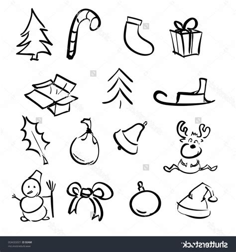 Simple Christmas Drawing at GetDrawings | Free download