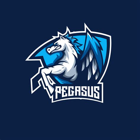 Pegasus mascot logo 8084359 Vector Art at Vecteezy