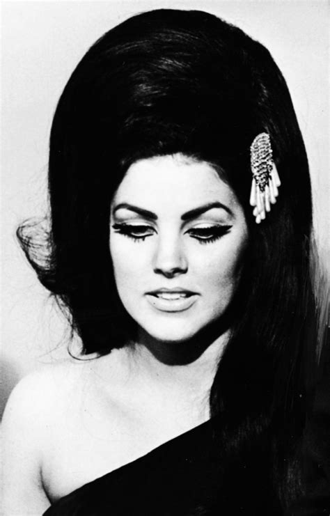 Portraits of Priscilla Presley With Her Very Big Hair From the 1960s ~ Vintage Everyday