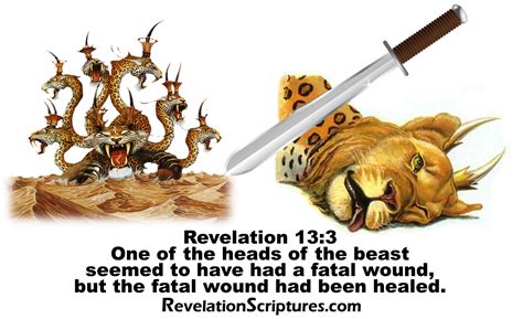 Revelation 13 - Beast, Image & Mark 666, Conquers Saints 42 Months, False Prophet