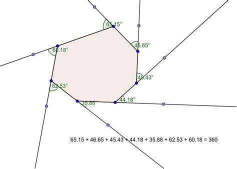 Heptagon Exterior Angles – GeoGebra