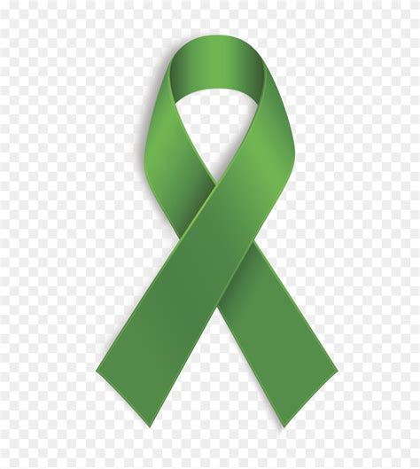 Download Green Ribbon Mental Health Awareness Ribbon Mental Clipart ...