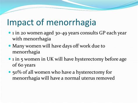 PPT - Menorrhagia – An overview PowerPoint Presentation, free download ...