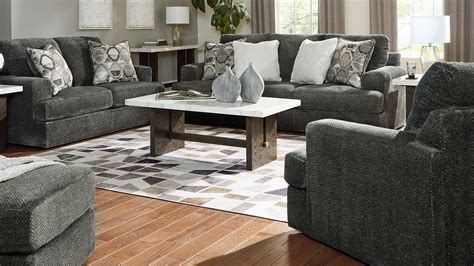 Karinne Sofa Set - Dark Gray | Home Furniture