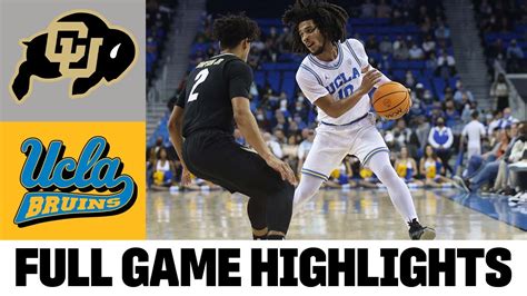 Colorado vs #5 UCLA Highlights | 2021 College Basketball Highlights ...