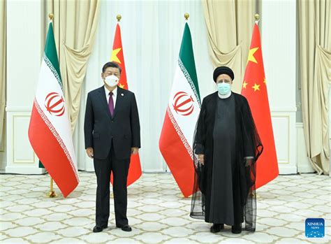 Xi meets with Iranian President Ebrahim Raisi