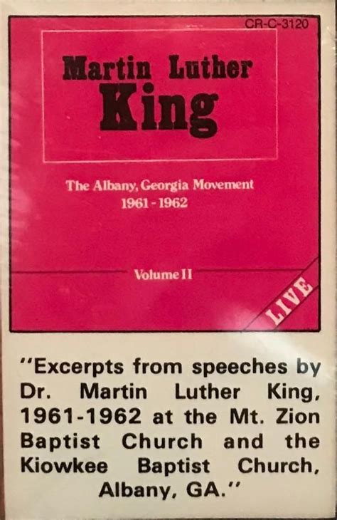 The Albany, Georgia Movement 1961-1962 - Vol. II - Dr. Martin Luther ...