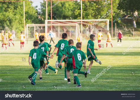 Soccer Training Kids Football Field Stock Photo 368029364 | Shutterstock