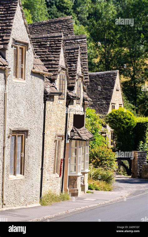 Cotswolds villages England UK Stock Photo - Alamy