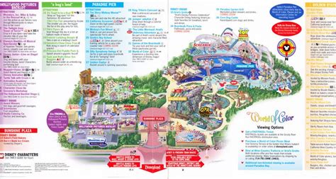 Disneyland California Adventure Park Map - dsullana.com