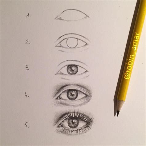 Robin on Instagram: TUTO: How to draw eyes in 5 taps, with a single ...